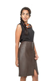 Leather skirt formal