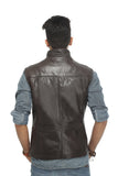 Leather-Sleeveless-Vest