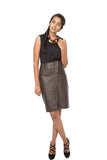 Leather skirt 