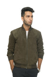 Suede Bomber jacket