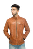 Leather garment tan
