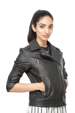 Black Biker Jacket