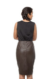 Leather skirt 