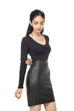Pencil-skirt-black